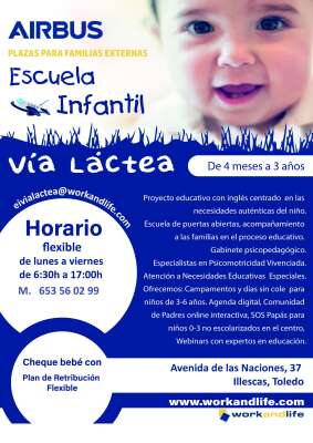 Foto Escuela Infantil Vía Láctea Workandlife (Airbus) Illescas, Toledo #2