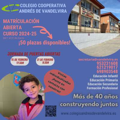 Foto Colegio Cooperativa Andrés De Vandelvira #0