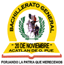 Logo de Preparatoria Bachillerato General 20 De Noviembre