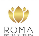 Logo de Escuela de belleza ROMA