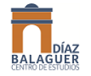 Logo de Centro de Bachillerato Díaz Balaguer