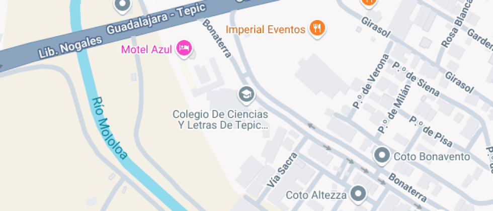 Ciencias Y Letras De Tepic Plantel Bonaterra