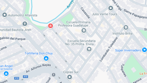 location map image
