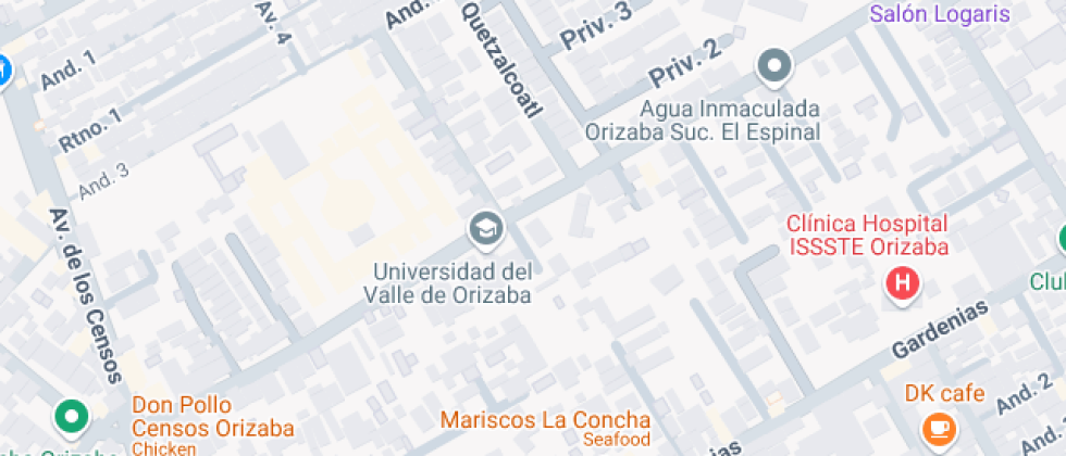 Del Valle de Orizaba 