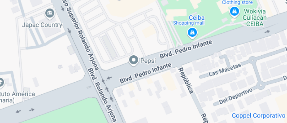 Univer Del Pacífico, Norte