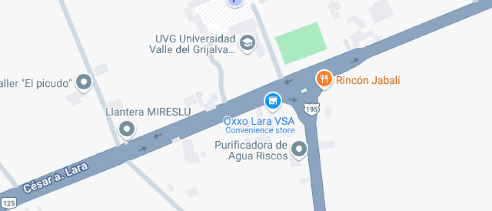  UVG  Valle del Grijalva Campus Pichucalco