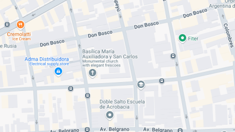 location map image