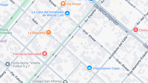 location map image