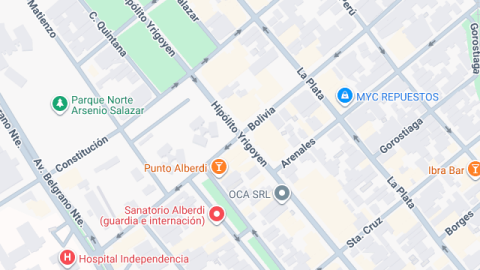 location map image